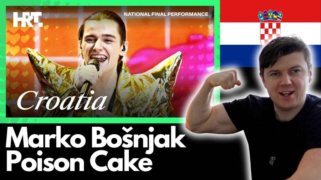 🇭🇷Marko Bošnjak - Poison Cake - Eurovision 2025 - Irish Reaction