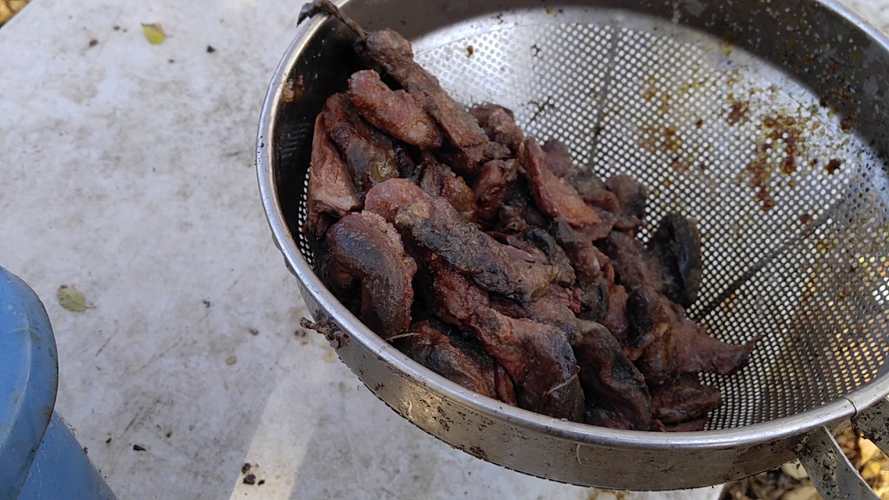 Lure bait making with old school method with beaver sack oil
