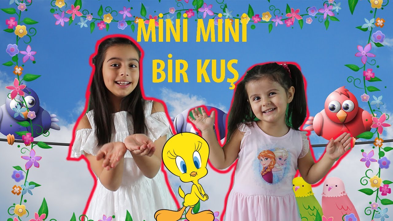 Mini Mini Bir Kuş Donmuştu | Çocuk Şarkıları | Bebek Şarkıları | ZeZe