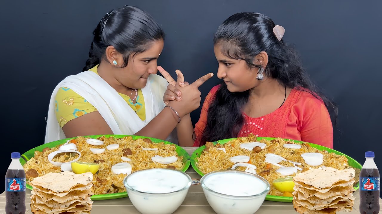 Ultimate Veg Biryani Eating Challenge: Crazy Punishment for the Epic Loser! 🔥🍚