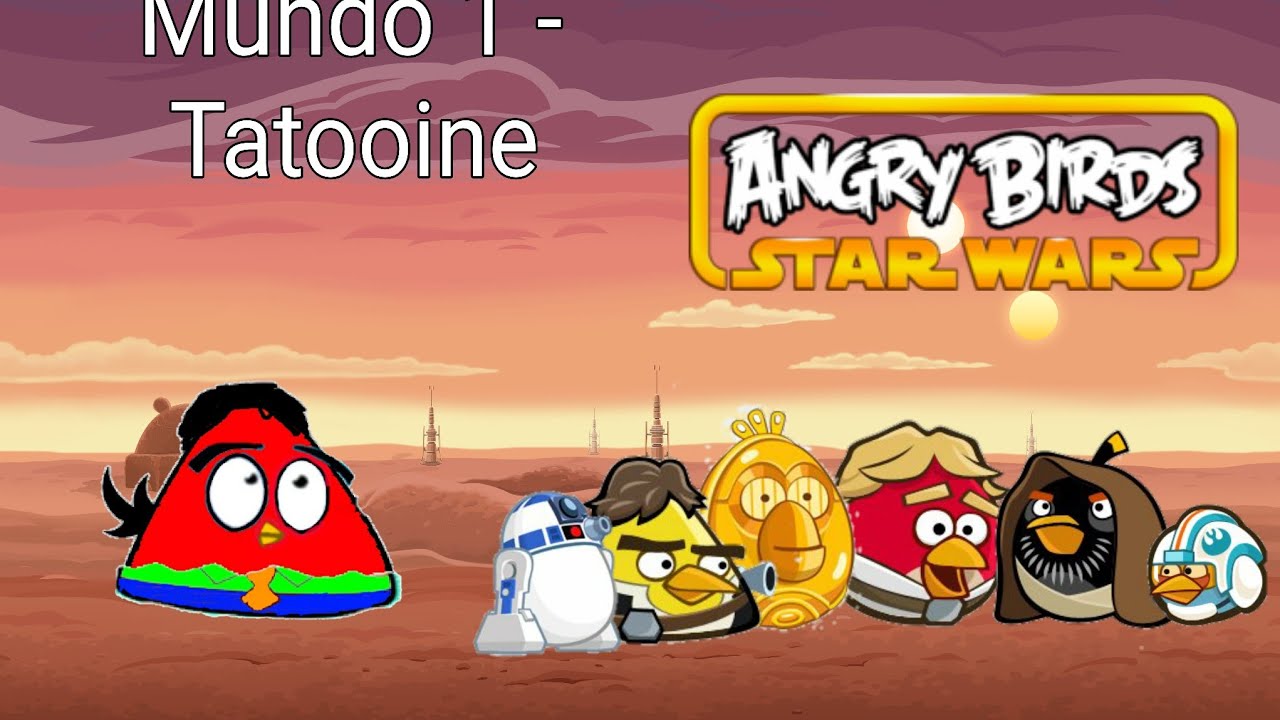 Angry Birds Star Wars | Tatooine | Nível 1