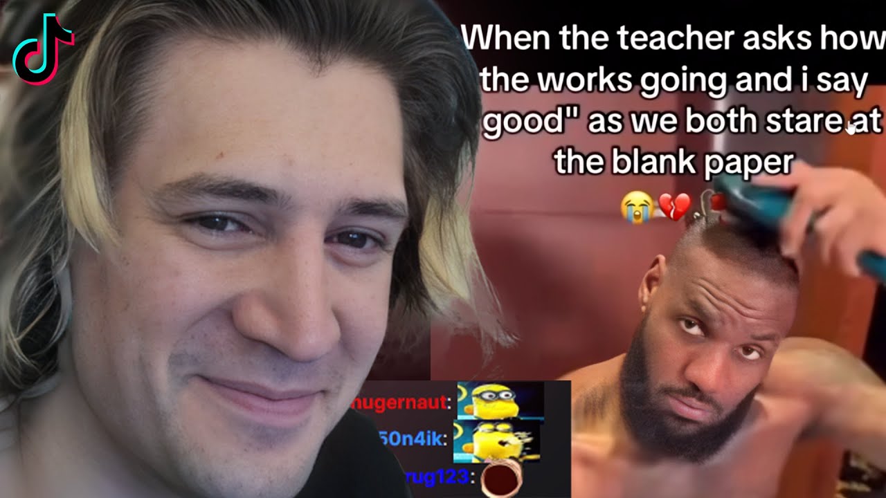 xQc reacts to ACTUALLY FUNNY TikToks
