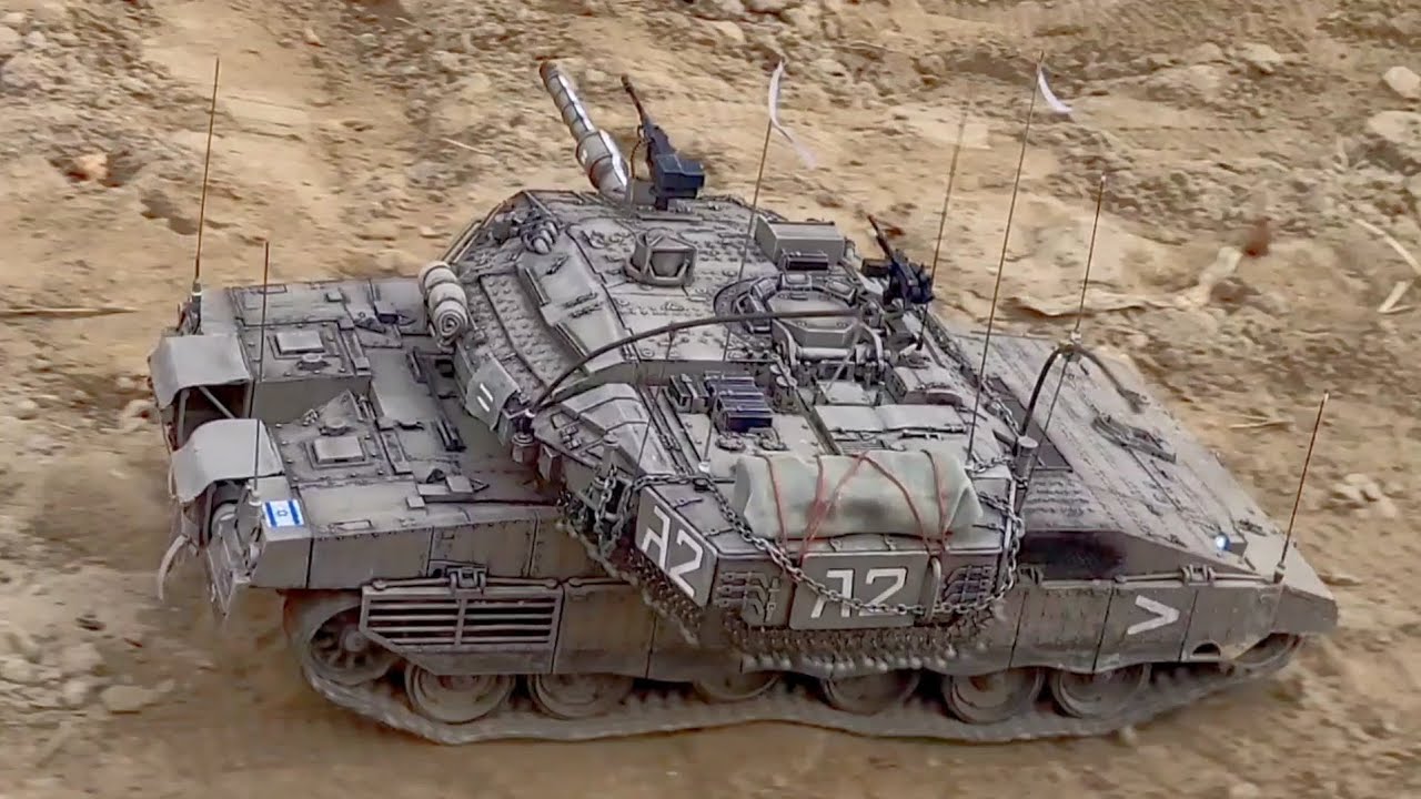 Rc tank henglong merkava MK.4