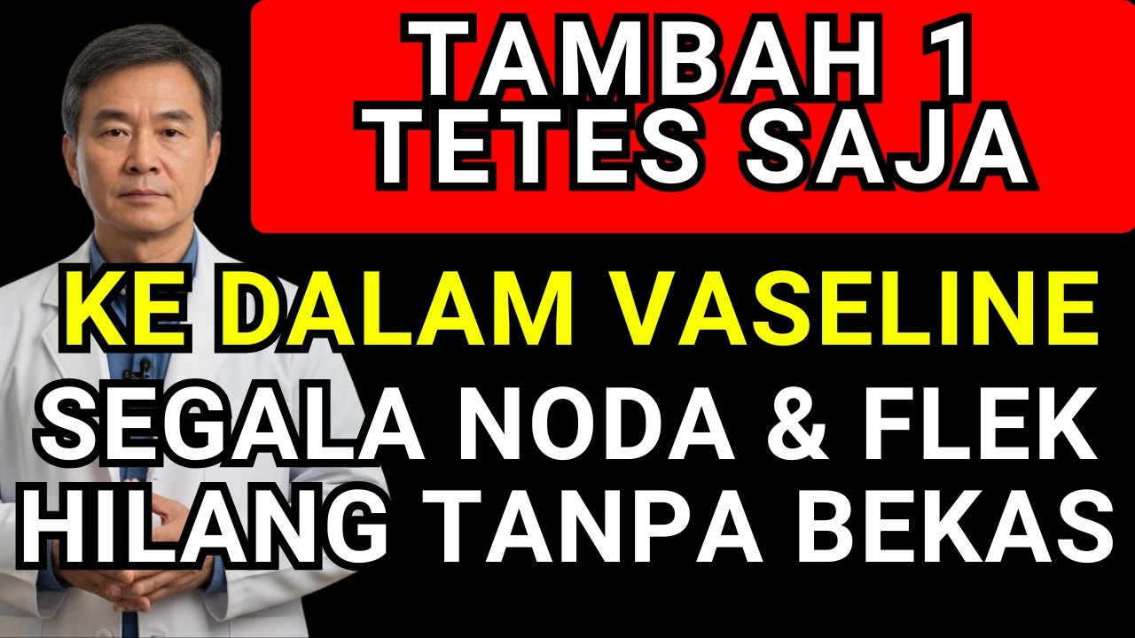 Lansia Wajib Coba! Bintik Hitam Pudar dalam Semalam dengan Ramuan Vaseline