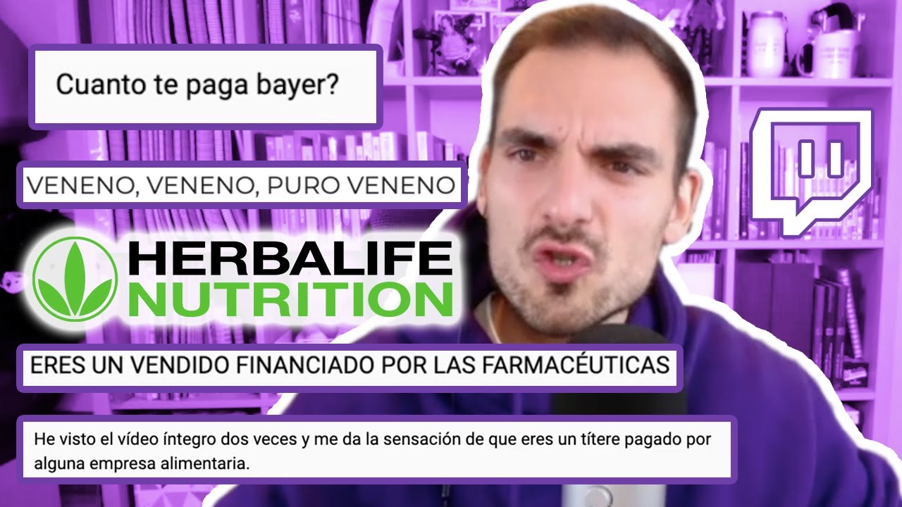 &iquest;ESTOY COMPRADO POR LA INDUSTRIA? Reaccionando a HATERS: HERBALIFE EDITION | SefiFood