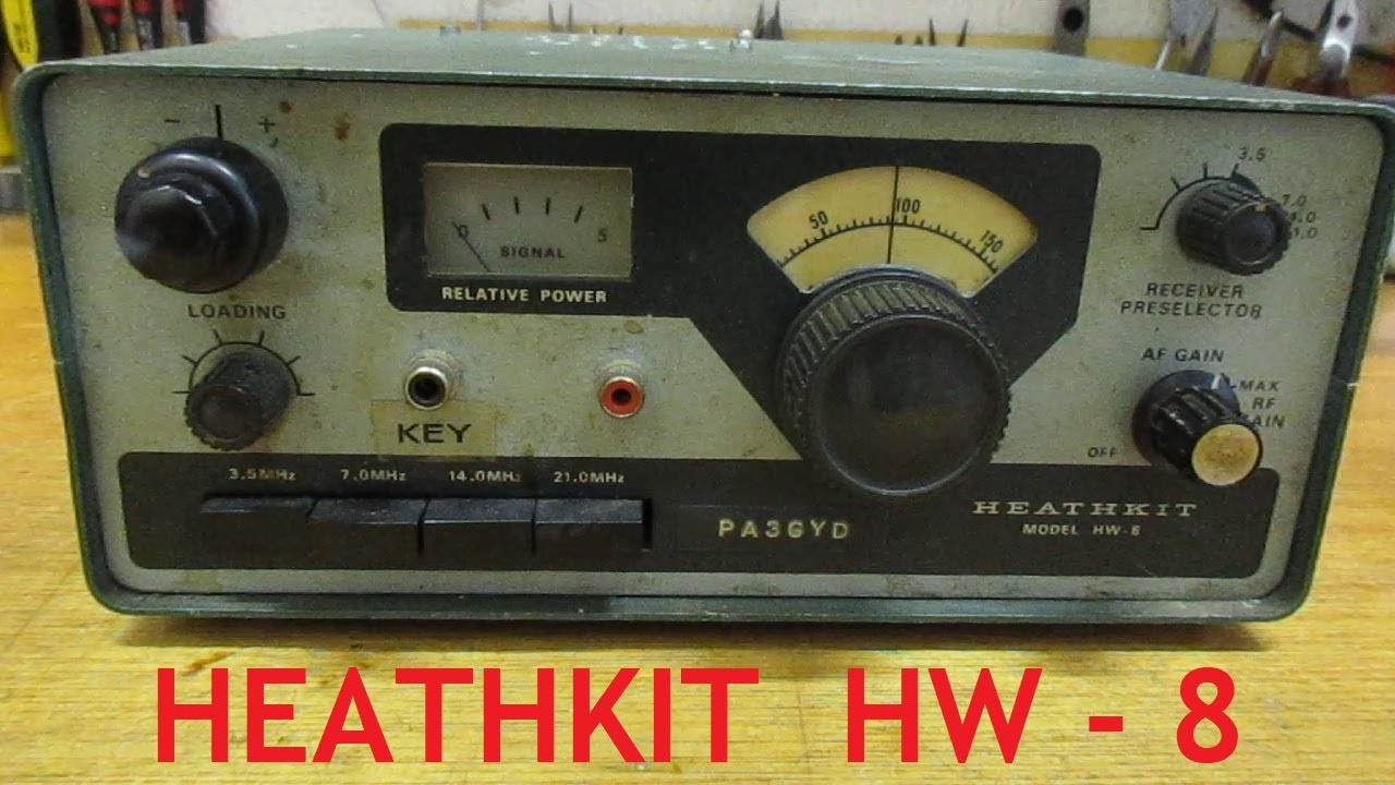 De Heathkit HW-8. Deel 1: in bad