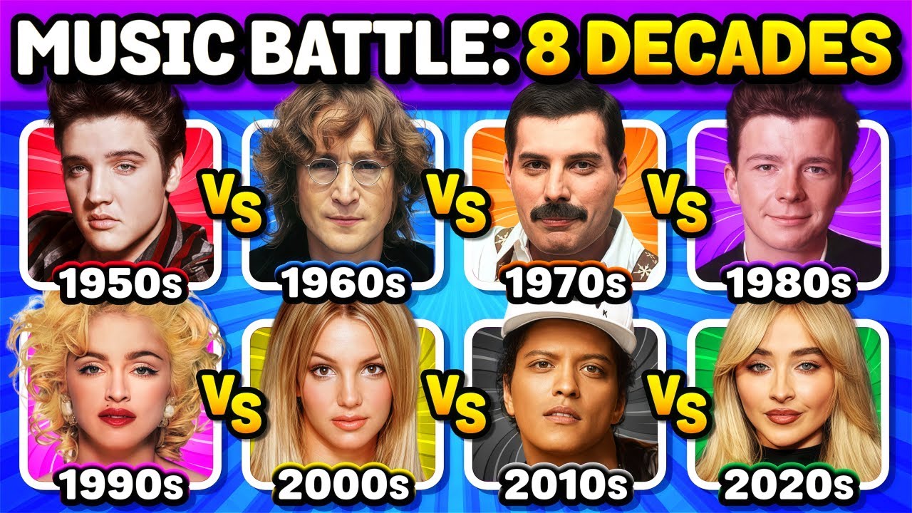 SAVE ONE SONG: 8 Songs  Decades 🎶 Legendary Songs🔥Music Quiz 2025