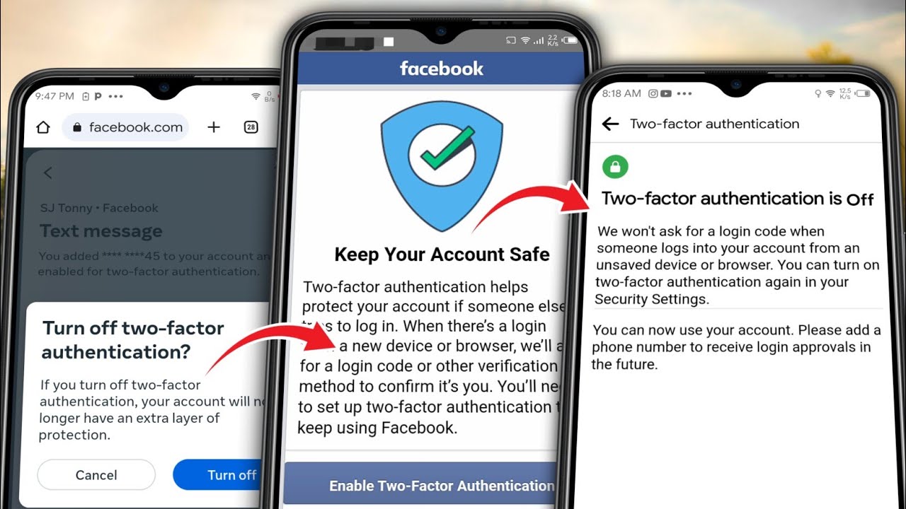 Fix Keep Your Account Safe Facebook 2FA Problem | Enable Two Factor Authentication Facebook Problem