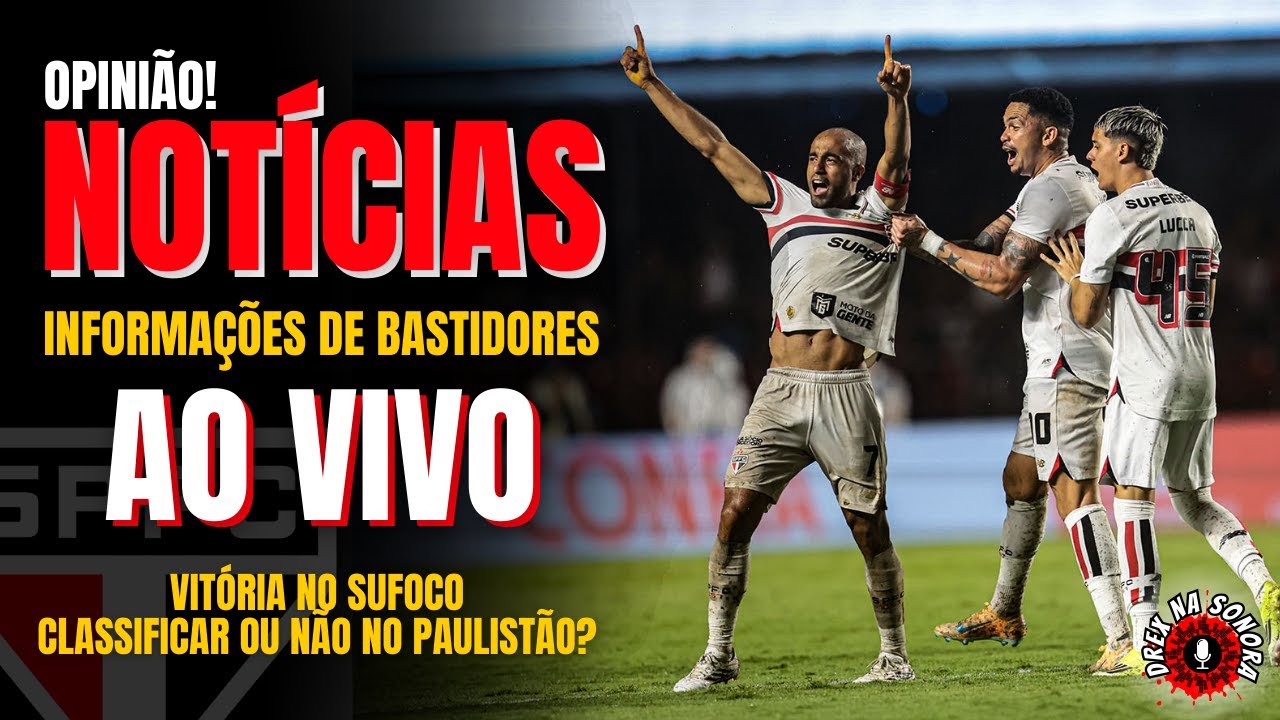 AO VIVO! VITÓRIA NA MARRA E O LUCAS VOLTOU A JOGAR? | CLASSIFICAR NO PAULISTÃO OU BRASILEIRÃO?