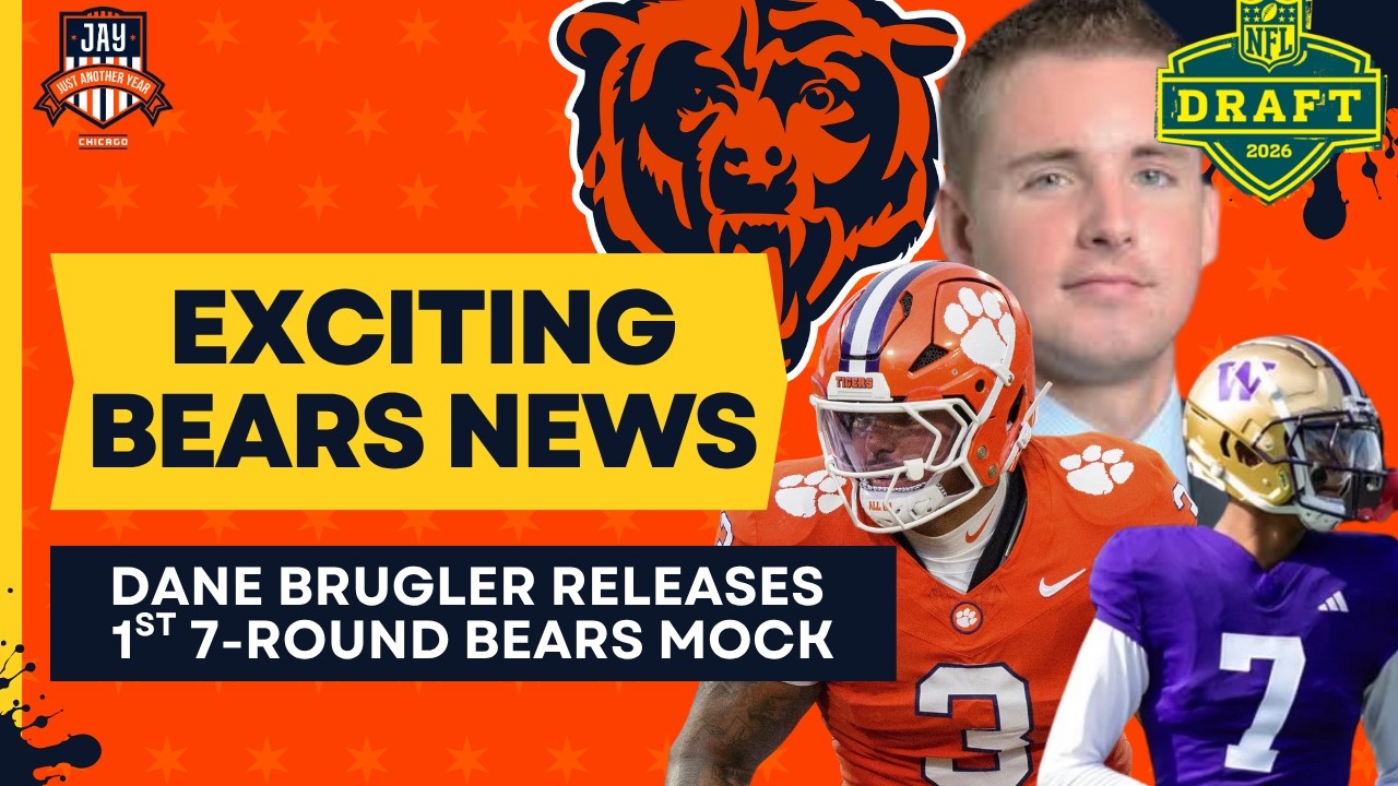ВОЛНУЮЩИЕ НОВОСТИ: 7-раундовый драфт &laquo;Чикаго Беарз&raquo; от Дейна Бруглера &mdash; ПРОСТО СУПЕР! Ти Джей Пар...