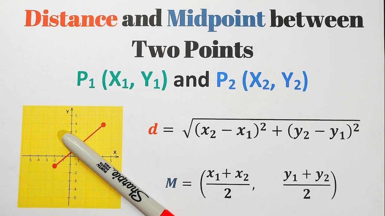 Distance and Midpoint Between Two Points (Distance Formula) - Grade 10 Math and Analytic Geometry