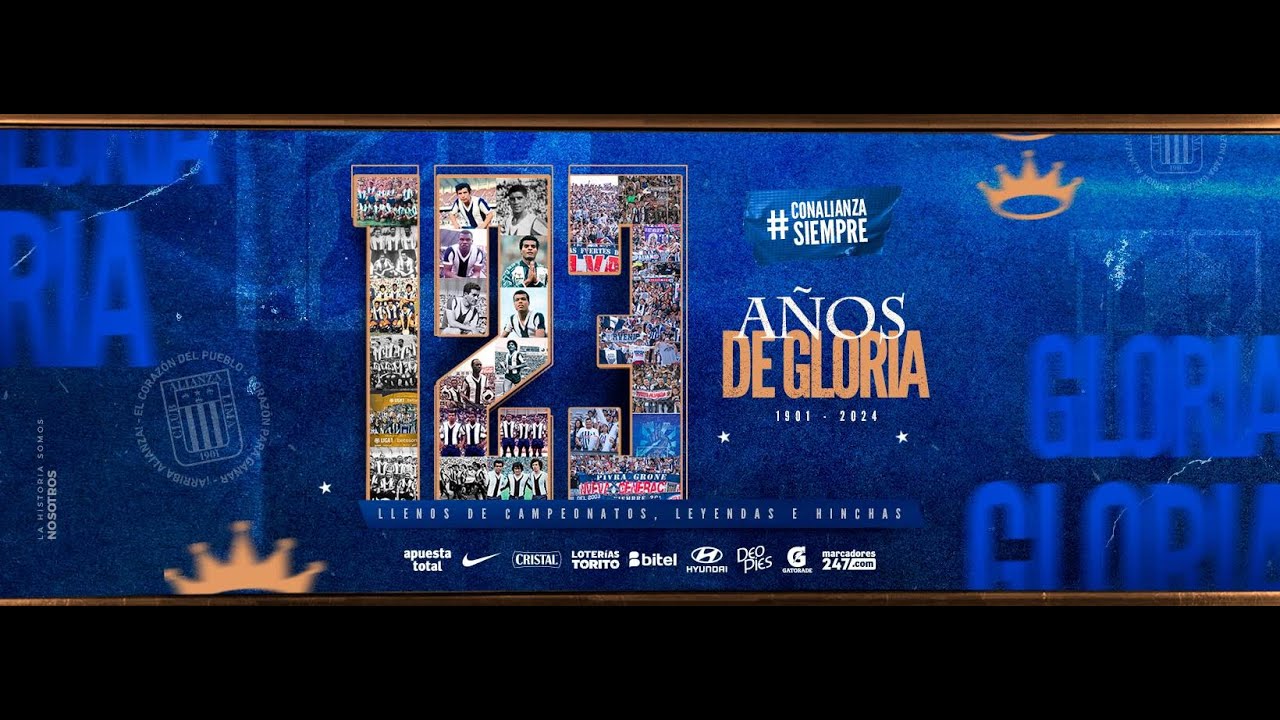 Aniversario Alianza Lima 2024 - 123 años (Barrio de Cotabambas)