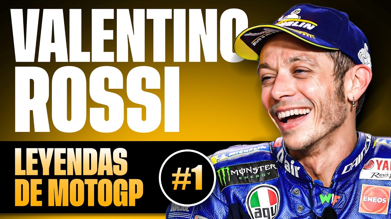 🧑‍⚕️¿Quién es VALENTINO ROSSI? | Grandes Leyendas de MotoGP