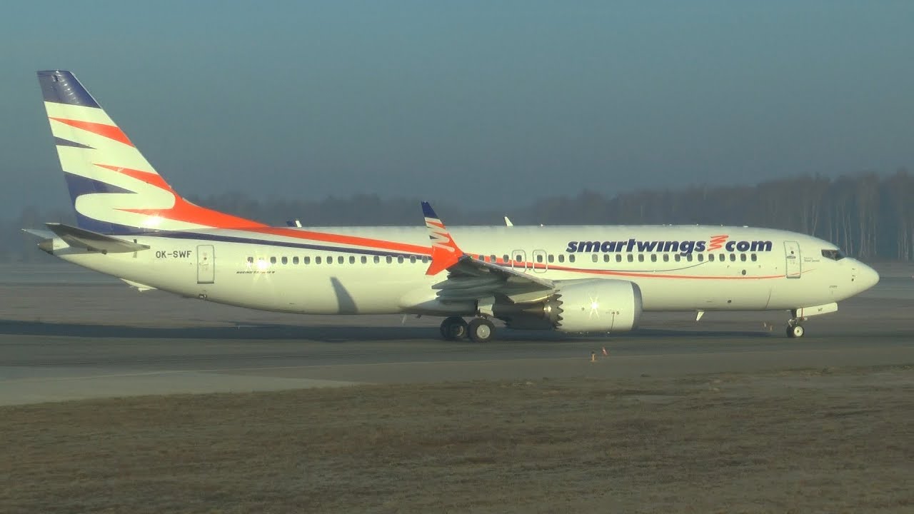 SmartWings Boeing 737-8 MAX OK-SWF - Katowice Pyrzowice (KTW/EPKT) - 27.02.2019 r.