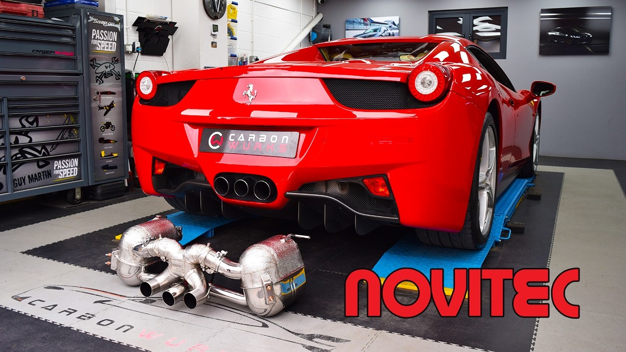 ЭПИЧЕСКИЙ Ferrari 458 только что ПРОСНУЛСЯ — выхлоп Novitec!