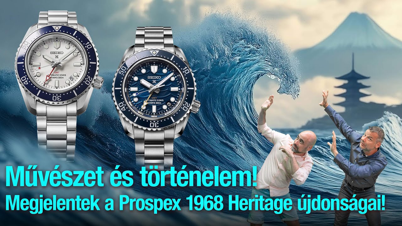 Művészet és történelem! Megjelentek a Prospex 1968 Heritage újdonságai! Seiko Boutique TV S05E45