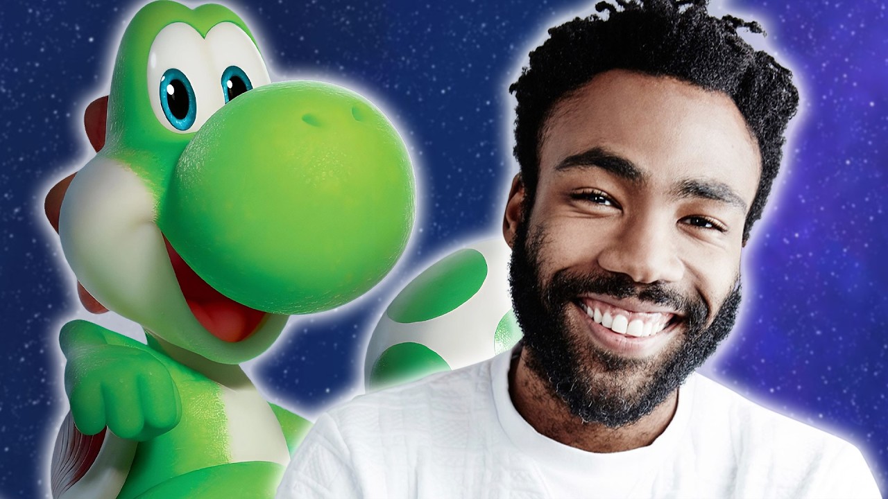 Oh Yeah, Yoshi's in the Mario Galaxy Movi- VOICED BY DONALD GLOVER???