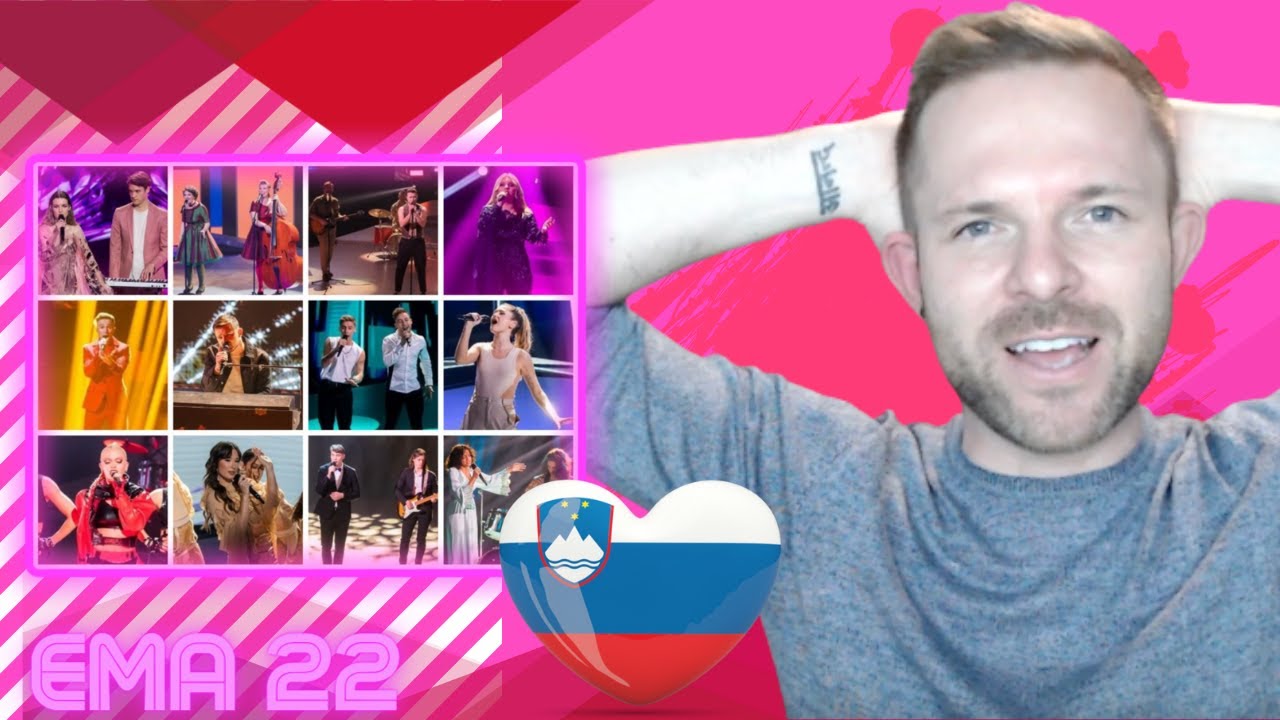 EMA 2022 REACTION  🇸🇮 | SLOVENIA EUROVISION 2022 REACTION |  EUROVISION SONG CONTEST 2022