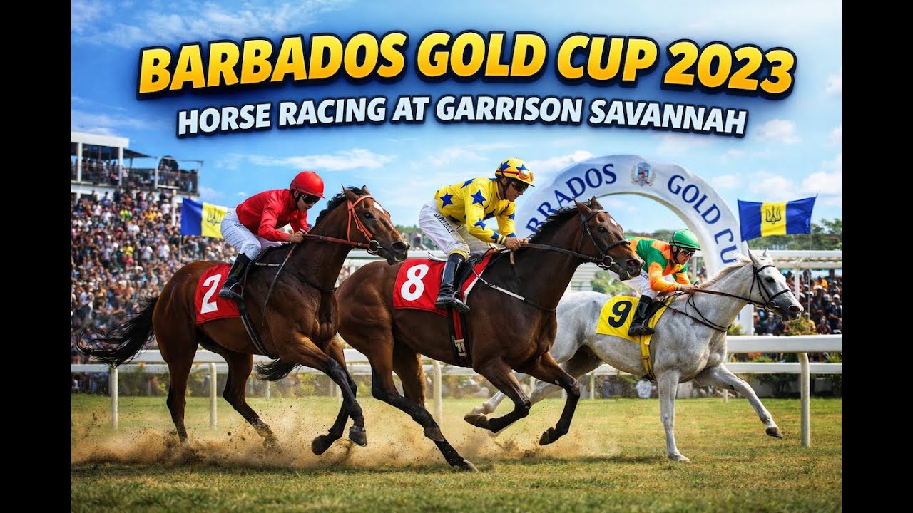 Barbados Gold Cup 2023 | Horse Racing at Garrison Savannah