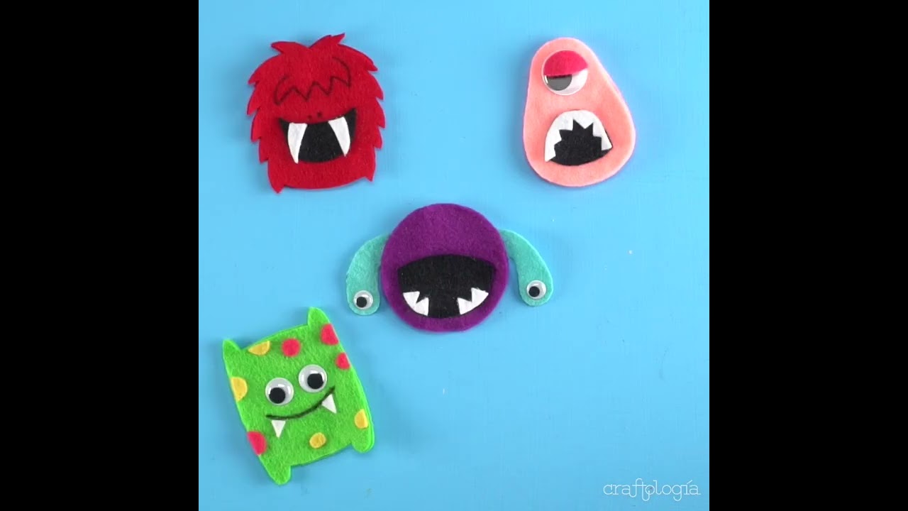 Juguetes hechos con fieltro | Craftolog&iacute;a