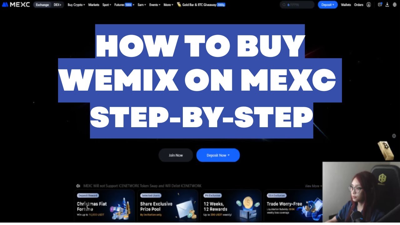 How to Buy WEMIX on MEXC &mdash; Step-by-Step