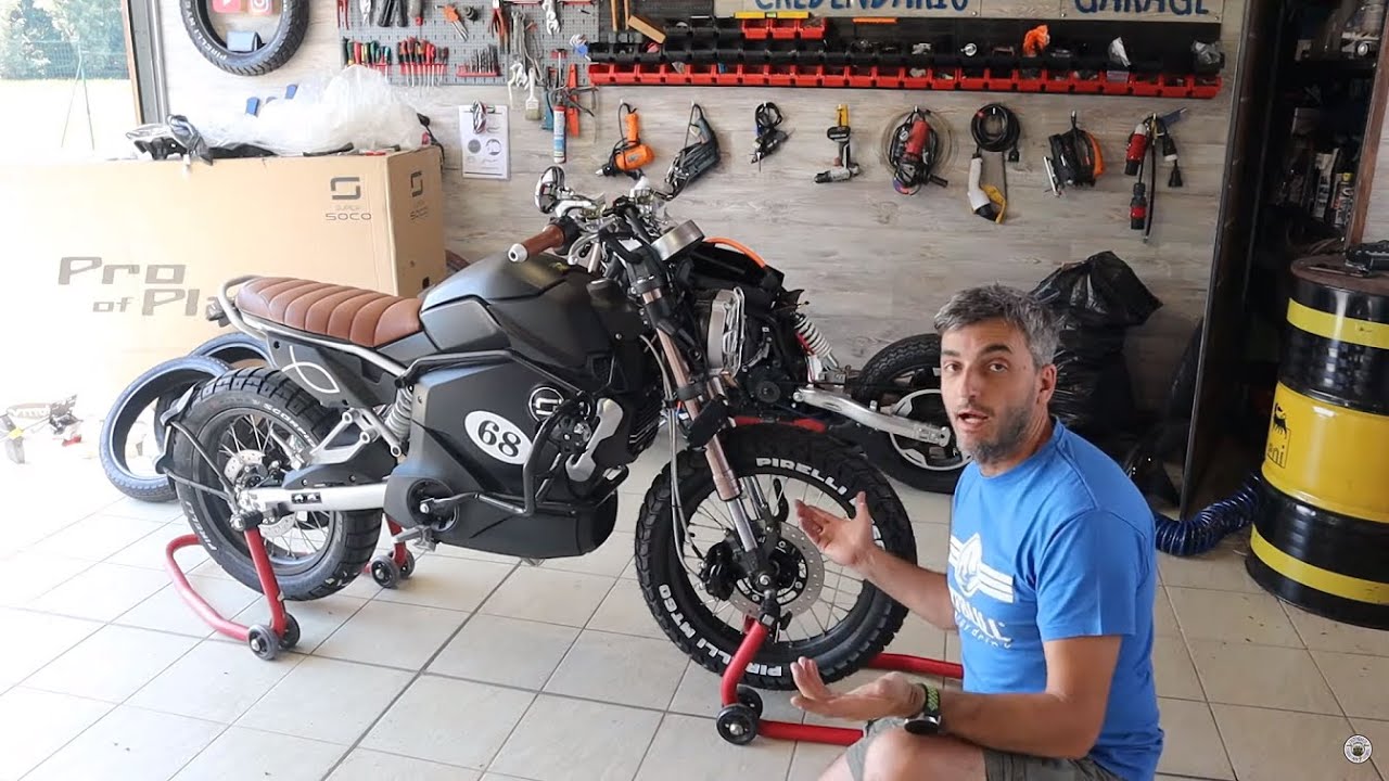 SUPER SOCO TC MAX 2020 MODIFICA OFF ROAD DARK BY CREDENDARIO