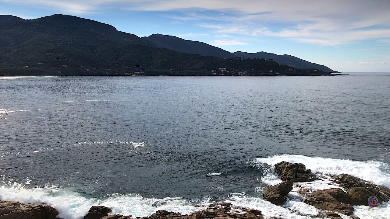 Vue sur la pointe de Palmentoju (punta di Palmentoju ) et le Golfe de la Liscia en Corse du Sud