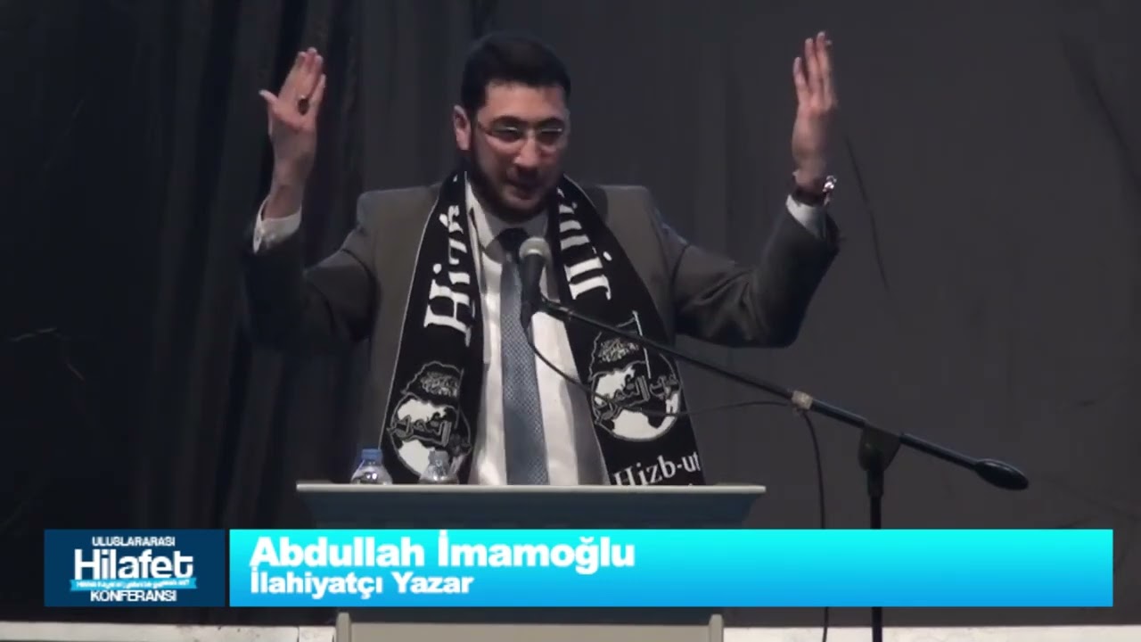 Abdullah İmamoğlu Uluslararası Hilafet Konferansı konuşması