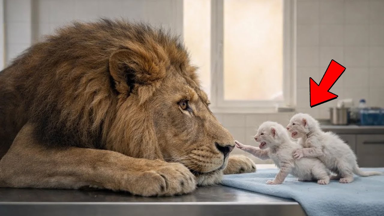 Questo leone doveva DIVORARLI. Invece, è diventato il loro papà