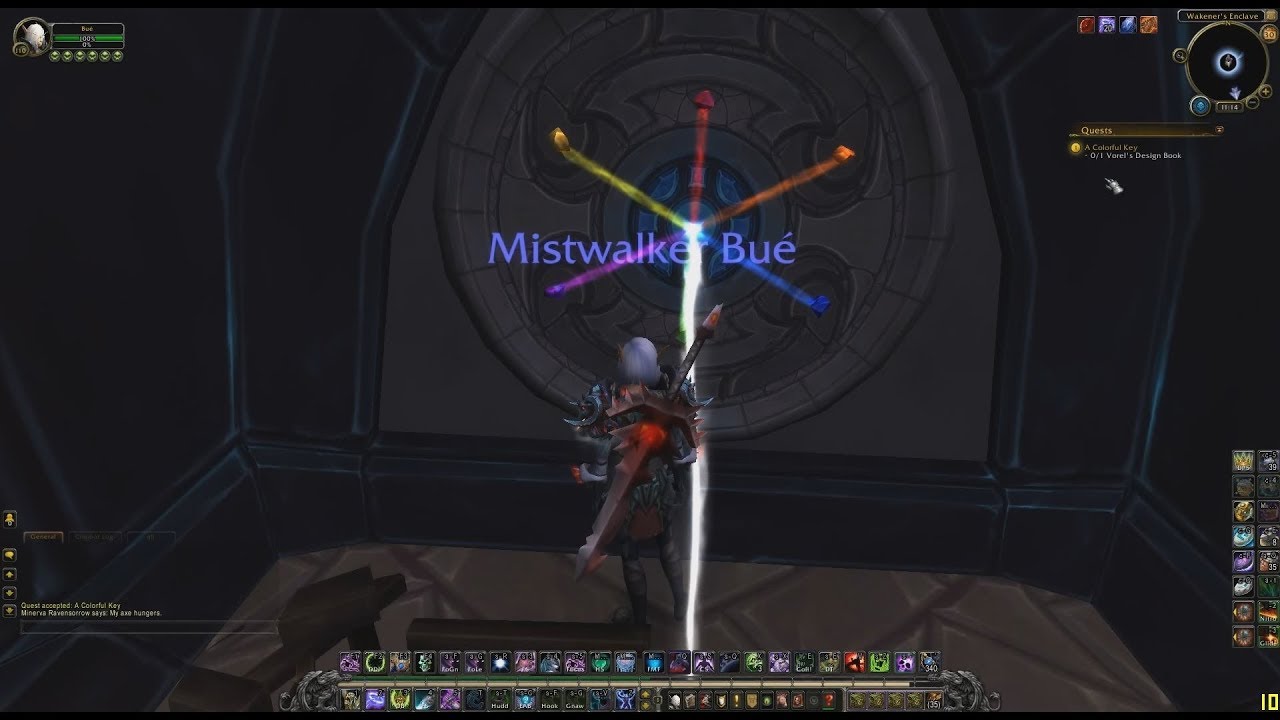 WoW - A Colorful Key (Jewelcrafting Quest for Epic Gems)