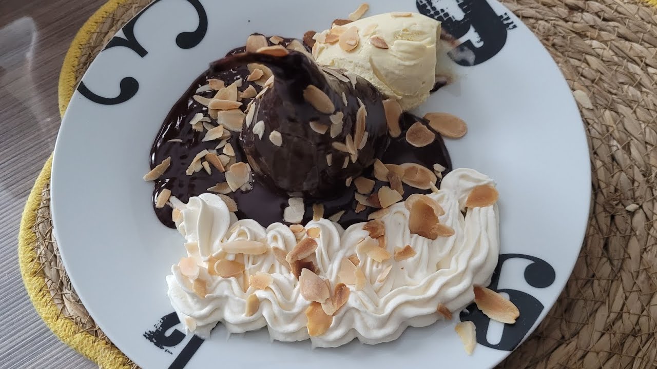 Poire belle Hélène التحلية الفرنسية 😋😋😋😋