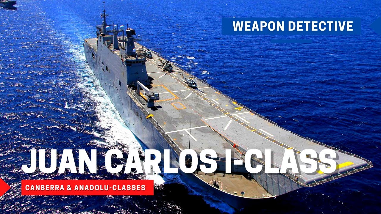 Juan Carlos I-class (Canberra class / Anadolu class) amphibious assault ship / aircraft carrier