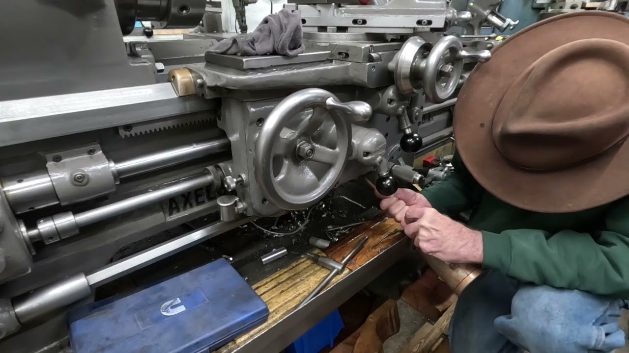 Mr. Oiler and the Axelson Lathe