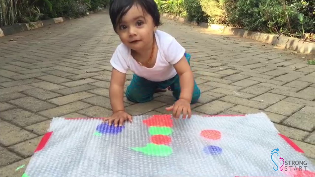 Bubble Wrap Painting