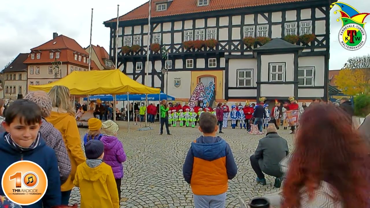 Rathaussturm des Karnevalsturner aus Waltershausen 2023