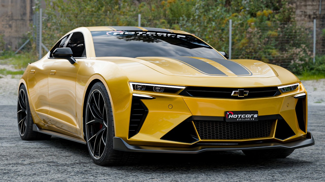 2027 Chevrolet Camaro CONCEPT REVEALED? This Future Chevy Muscle Car Looks INSANE