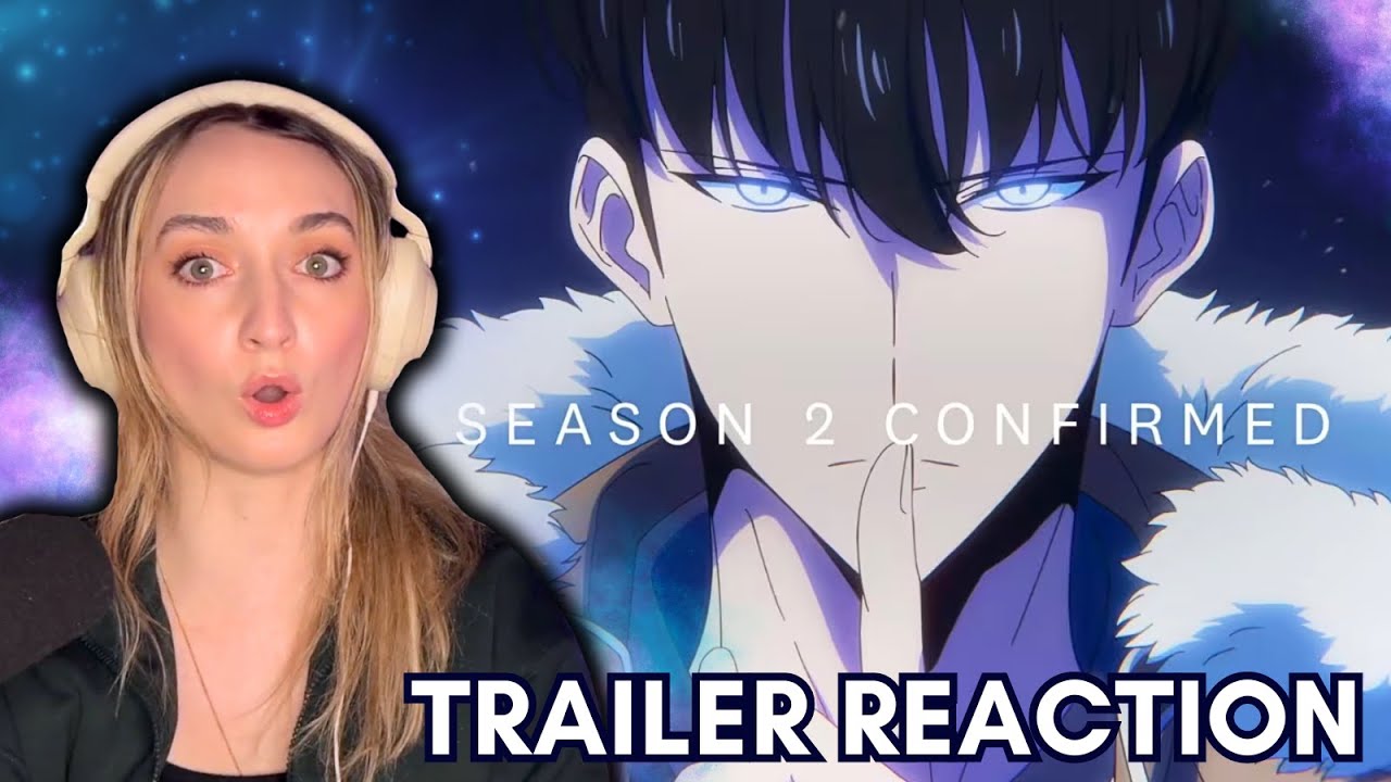 Solo Leveling - SEASON 2 TEASER TRAILER REACTION!