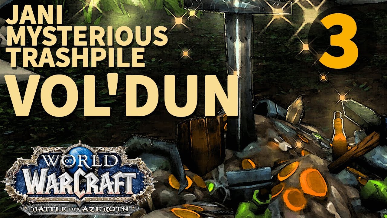 Mysterious Trashpile WoW BfA Vol'dun