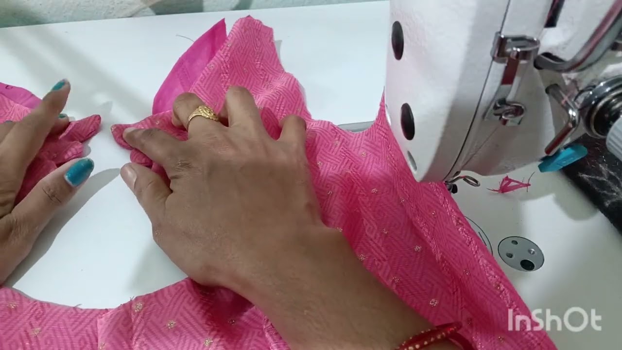 Trending blouse design stitching 🥰🪡#learning #sewing #trending #new #fashion 
