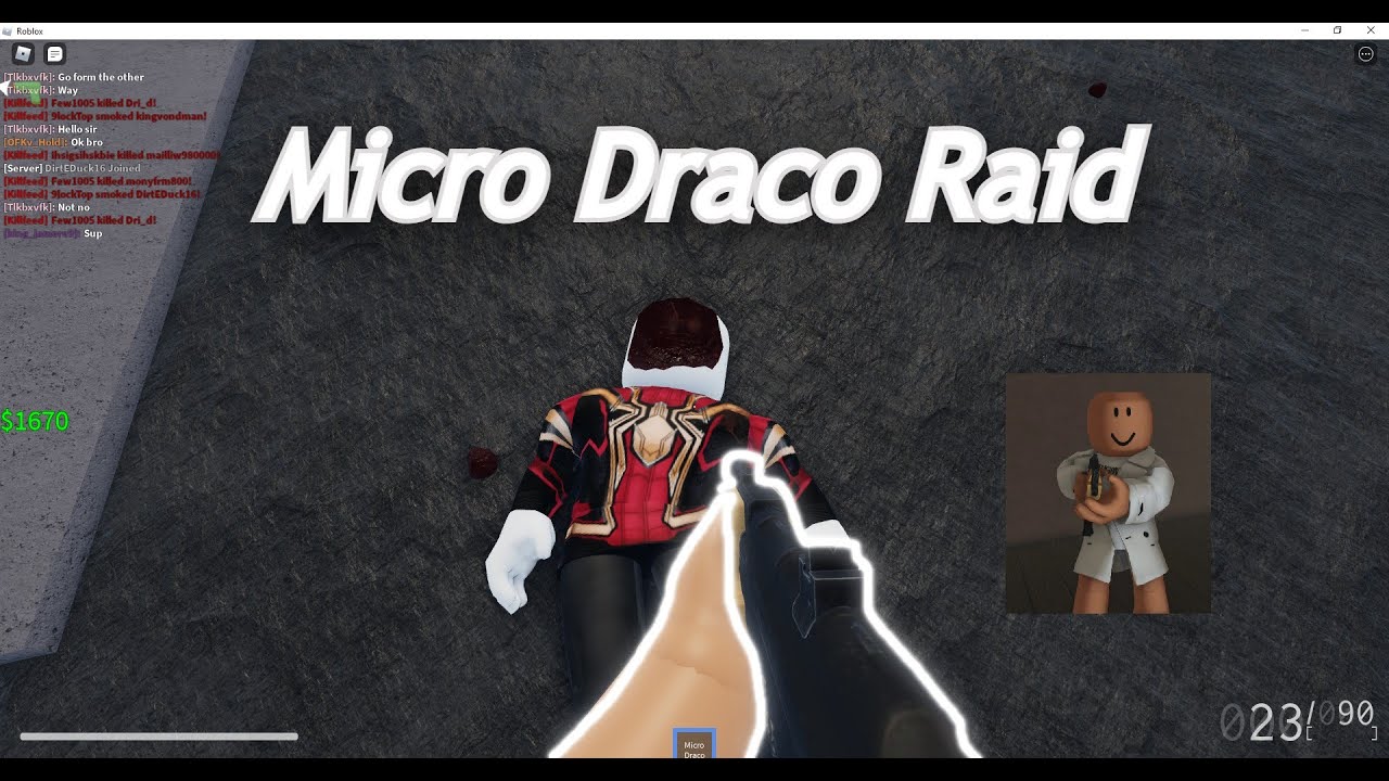 Micro Draco Raid [MiscGunTest:X] ROBLOX