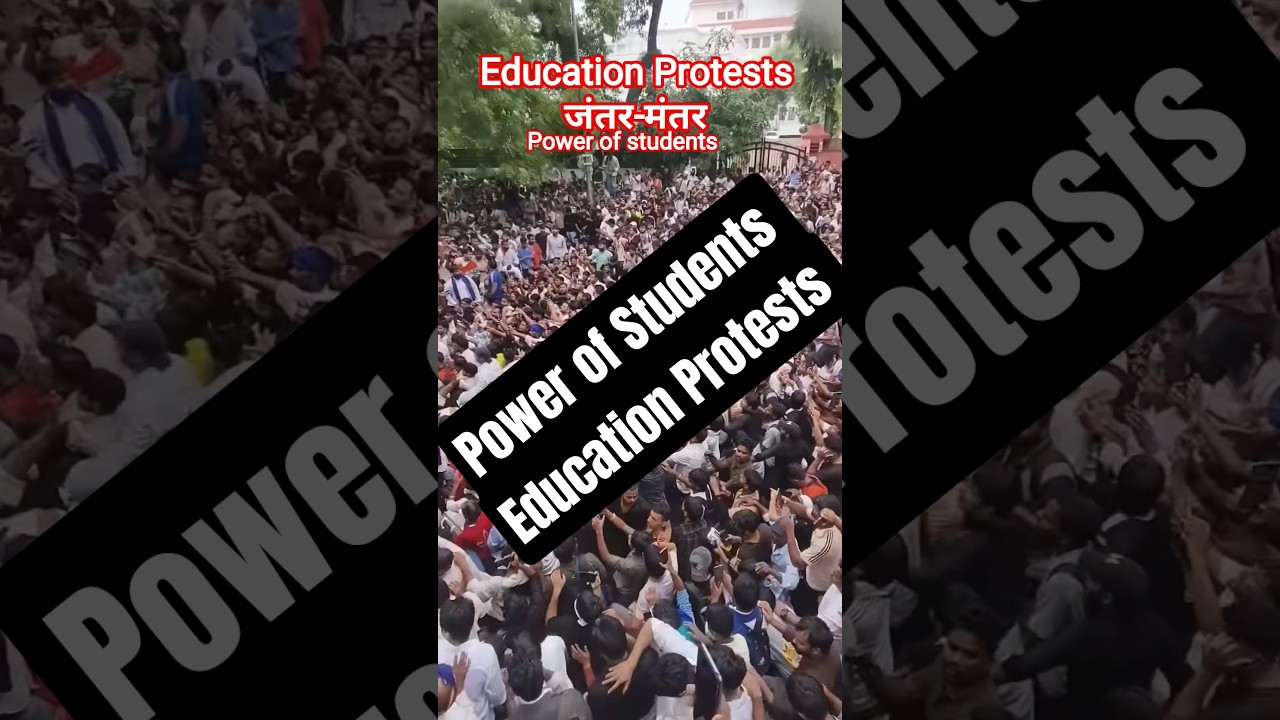 Education Protests #jantarmantar #educationprotest #cjp #cjpprotest #NavinSir323 #shorts #reels #nvs