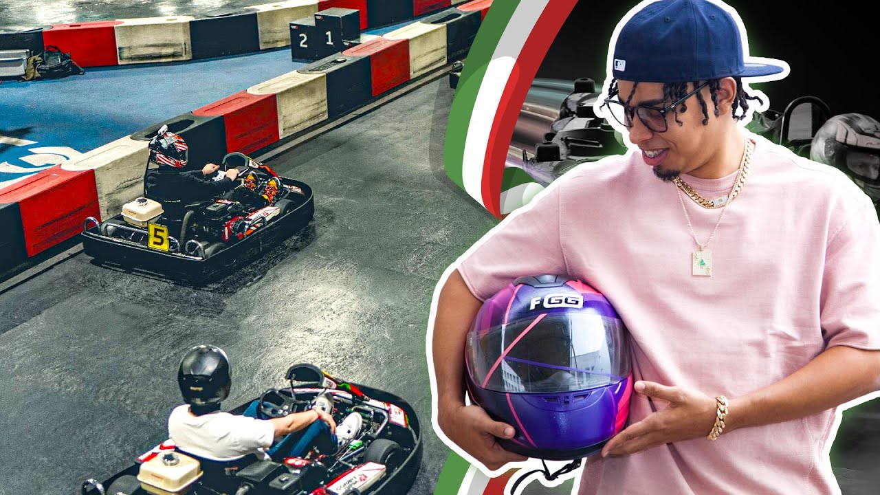 Competimos Contra 20 Youtubers En Una Carrera De Gokarts #RDjavi