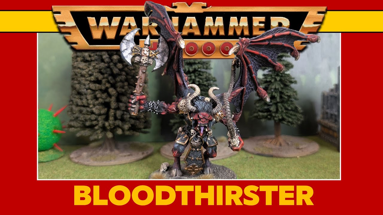 Bloodthirster - Greater Daemon of Khorne Chaos Space Marines | Warhammer 40k 2nd edition