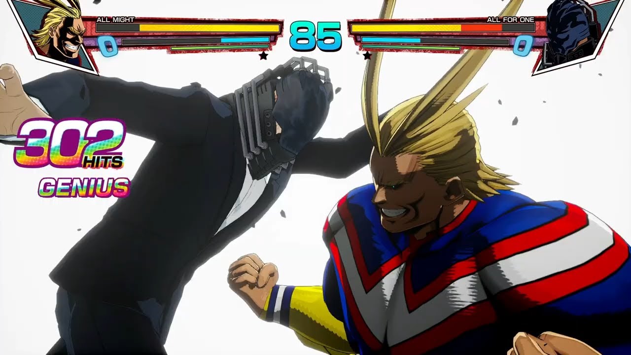 All Might Vs All For One | Plus Ultra 302 | Game Play | My Hero One's Justice | My Hero Academia