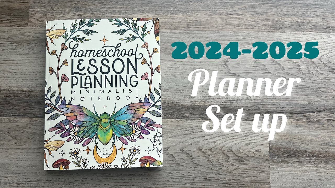 Homeschool Planner Set Up 2024-2025 Schoolnest Minimalist