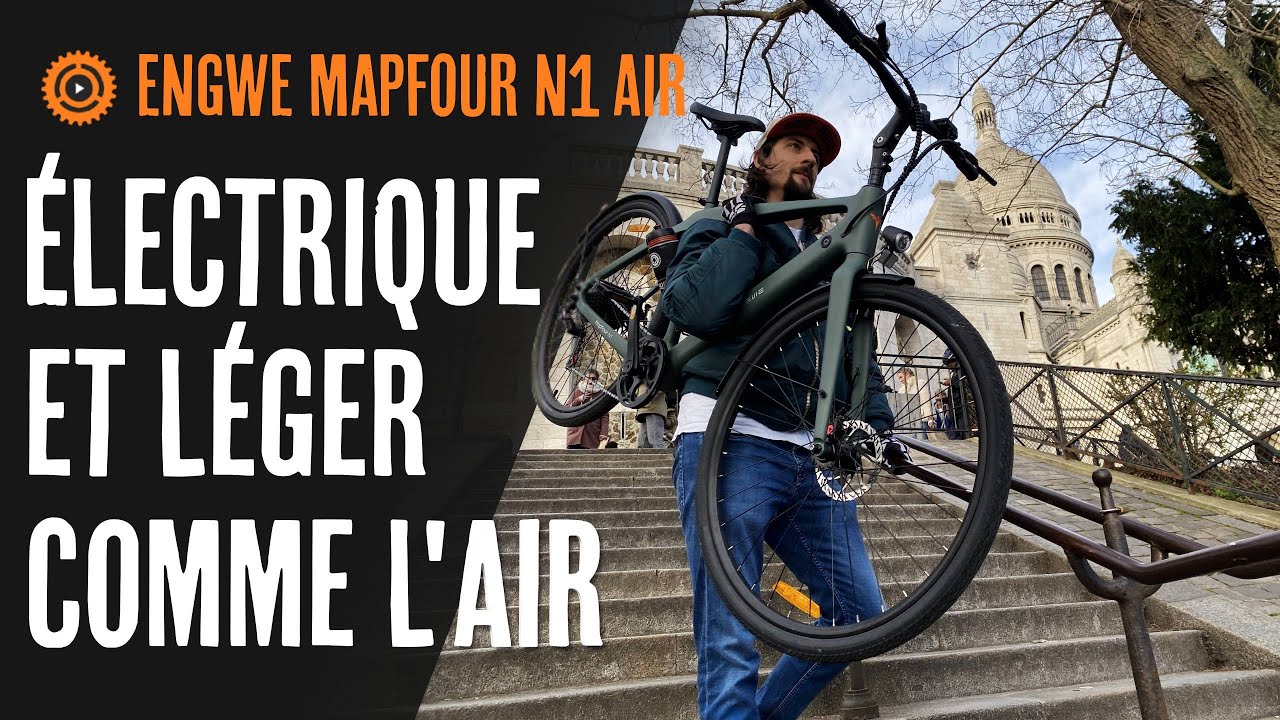 Le Vélo Idéal pour Paris ? (ENGWE MapFour N1 Air)