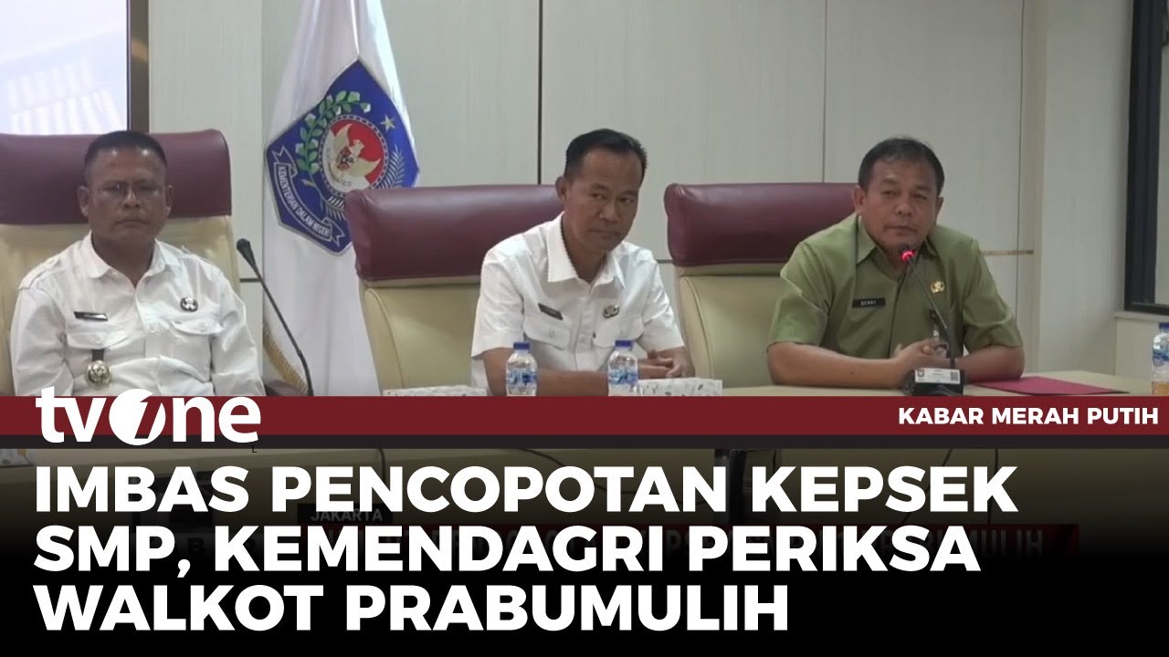Wali Kota Prabumulih Diperiksa Inspektorat Kemendagri Terkait Pencopotan Kepsek SMPN 1 | tvOne