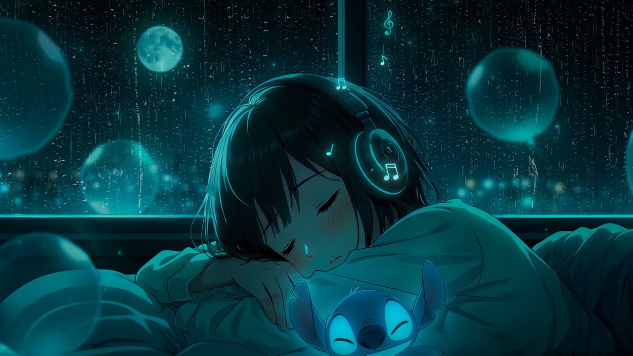 Засыпайте за 3 минуты 🌙 Нежный дождь и фортепиано + расслабляющие звуки природы