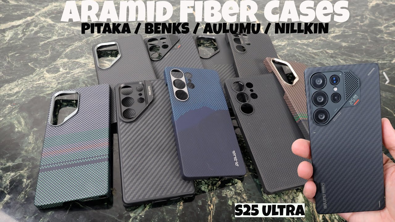 BEST Samsung S25 Ultra Aramid Fiber Case Review