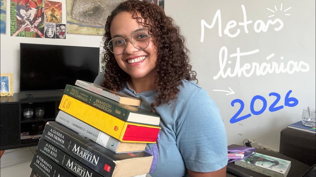 Minhas metas literárias para o ano de 2026!!